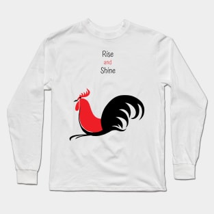 Classic Chicken Rise and Shine Long Sleeve T-Shirt